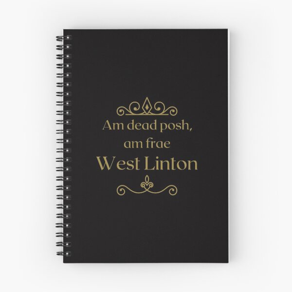 Item preview, Am dead posh, am frae West Linton | Scottish Borders designed and sold by yourscotborders.