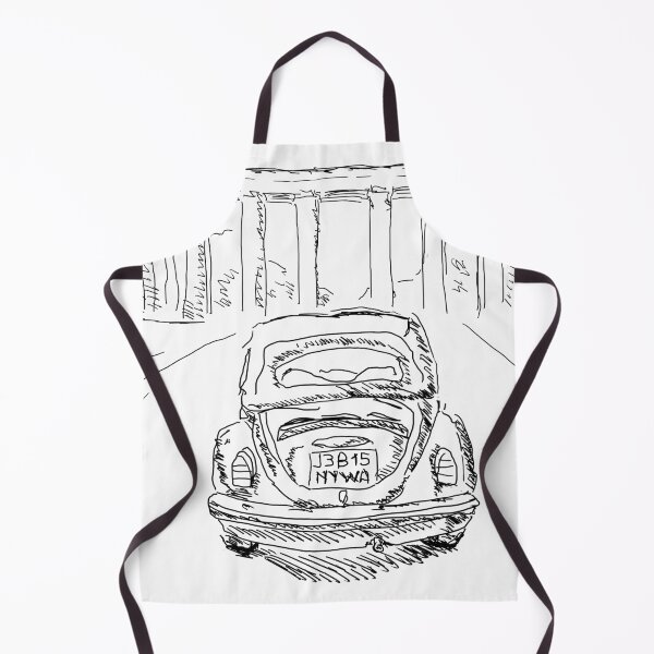 Aperçu de l'œuvre Dessin de voiture classique créée et vendue par NYWA-ART.