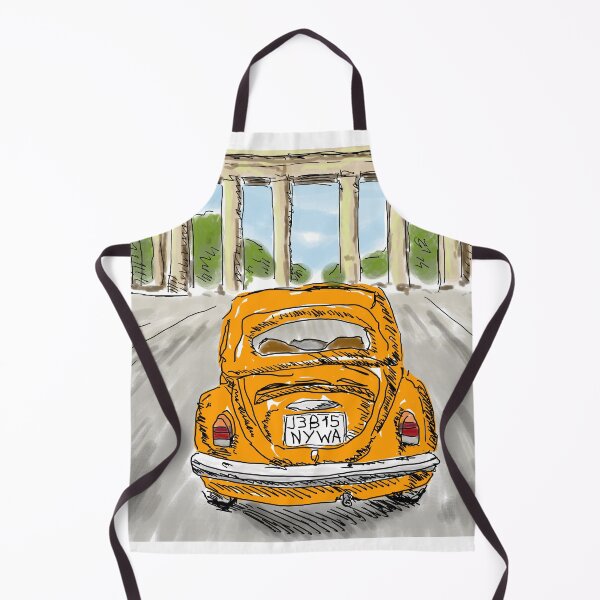 Aperçu de l'œuvre illustration de l'encre de voiture classique, art italien, vintage créée et vendue par NYWA-ART.