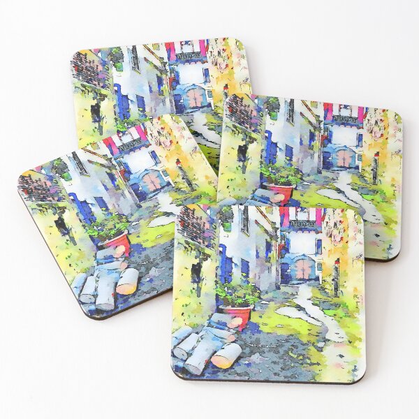 Item preview, Glimpse of an alley of Laureana Cilento designed and sold by Giuseppe Cocco.