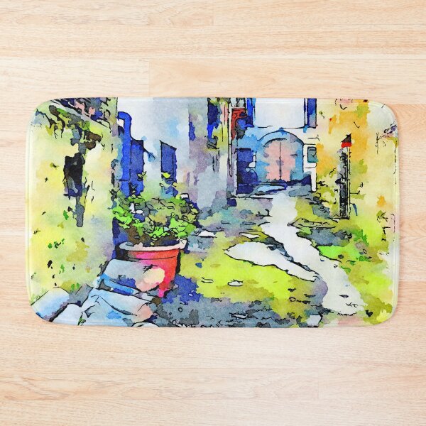 Item preview, Glimpse of an alley of Laureana Cilento designed and sold by Giuseppe Cocco.