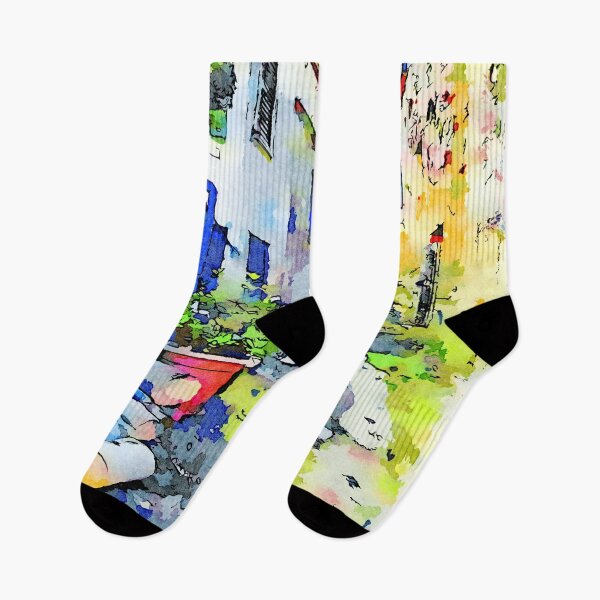 Item preview, Glimpse of an alley of Laureana Cilento designed and sold by Giuseppe Cocco.