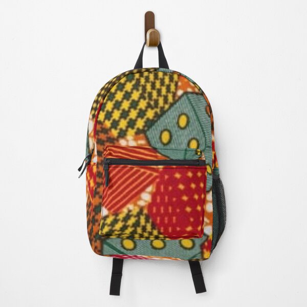 Item preview, Colorful Dice African Wax Print designed and sold by africanvisuals.