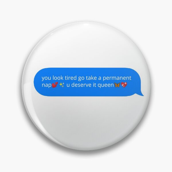 Item preview, You look tired- Tiktok Fairy Comments designed and sold by Vaishnavi Deo.