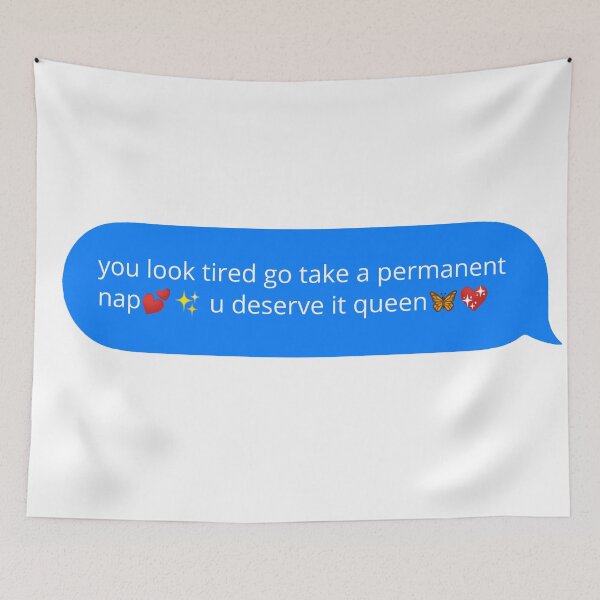 Item preview, You look tired- Tiktok Fairy Comments designed and sold by Vaishnavi Deo.