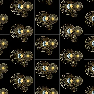 Artwork thumbnail, Pattern design by AARZU