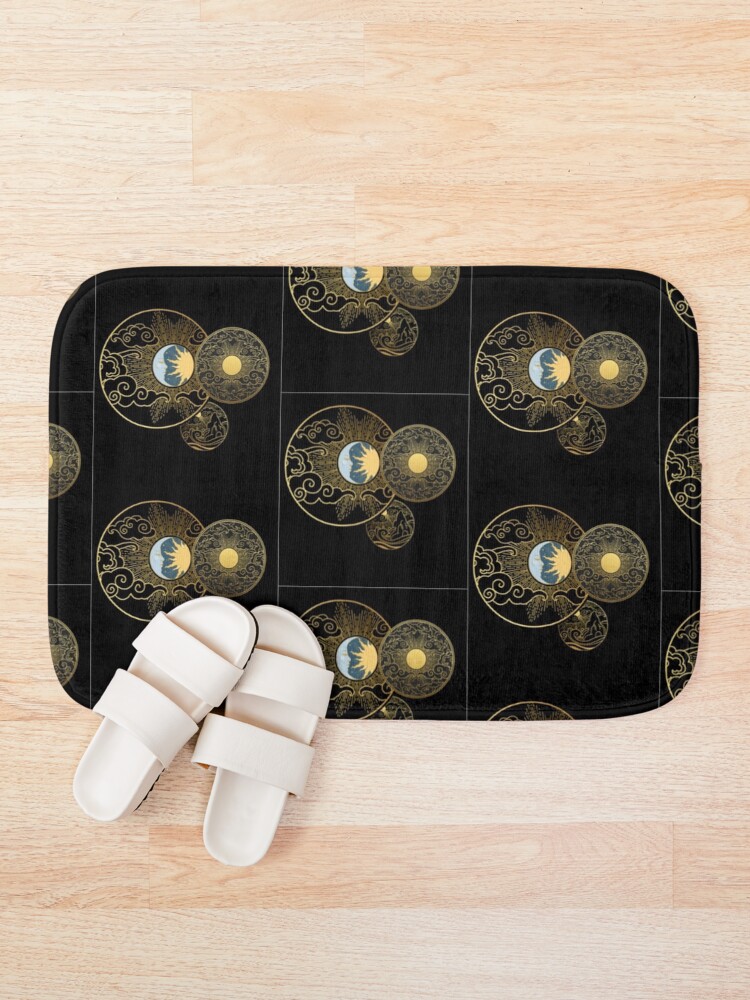 Thumbnail 1 of 6, Bath Mat, Pattern design designed and sold by AARZU.