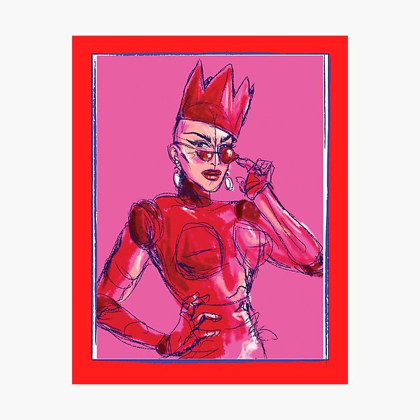 Sasha Velour Photographic Print