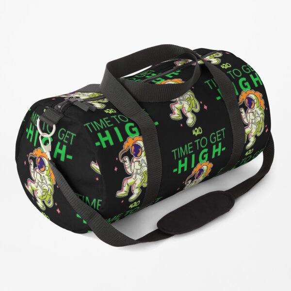 Time To Get High, Stoner Merch Duffle Bag