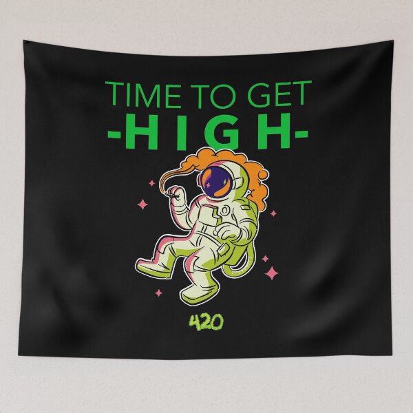 Item preview, Time To Get High, Stoner Merch designed and sold by ozumdesigns.
