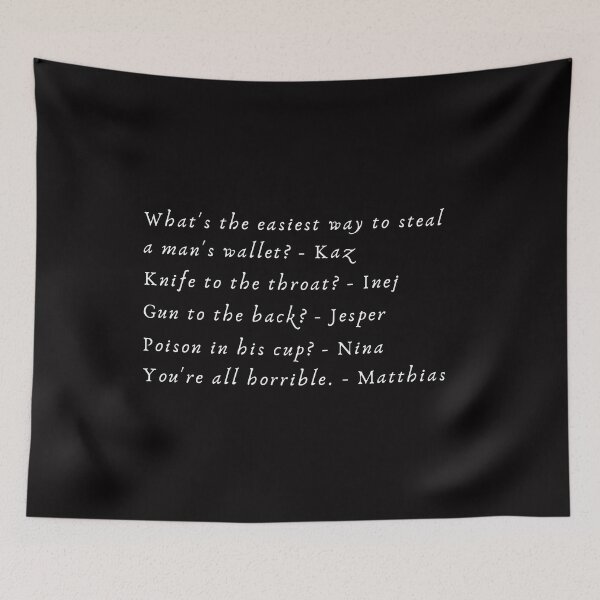 Item preview, Six Of Crows - The Crew designed and sold by CeasarBratz.