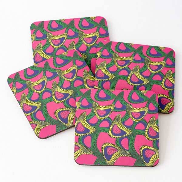 Item preview, Colorful Green and Yellow African Wax Print designed and sold by africanvisuals.