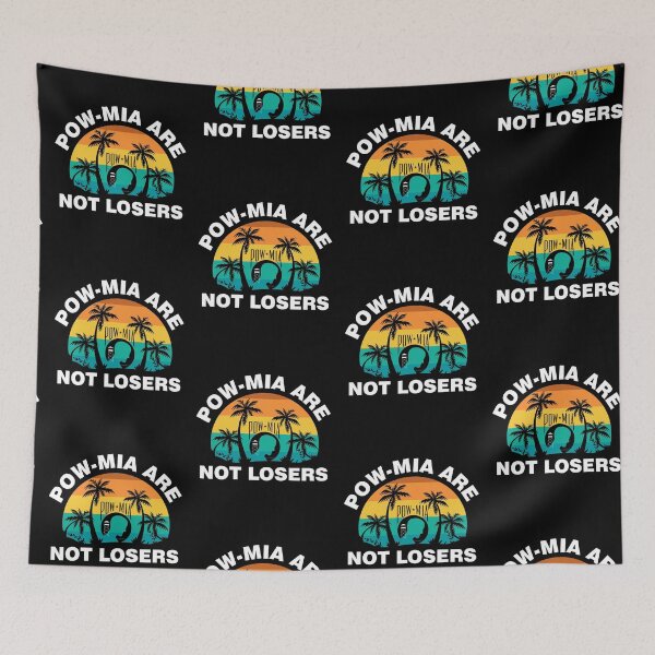 Item preview, POW MIA ARE NOT LOSERS designed and sold by Cool-Cat-POD.