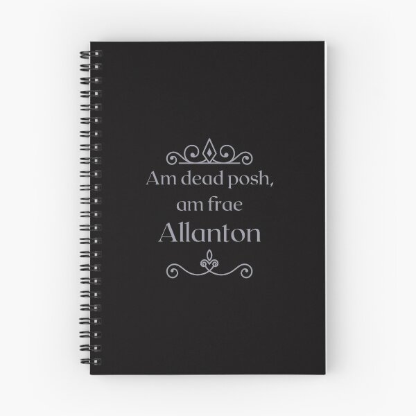Item preview, Am dead posh, am frae Allanton | Scottish Borders | Silver designed and sold by yourscotborders.