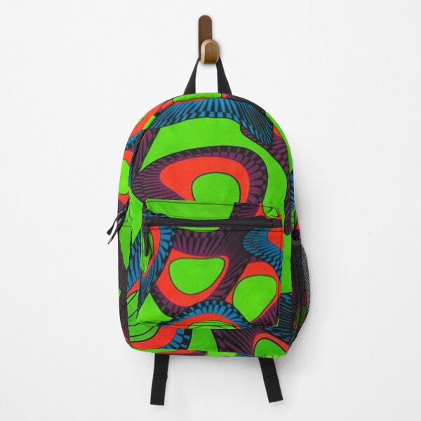 Item preview, Colorful Ankara | Red, Green and Blue African Wax Print designed and sold by africanvisuals.