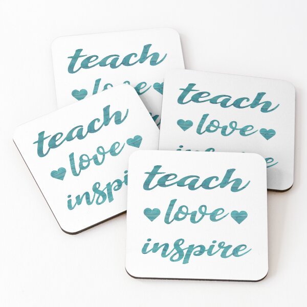 Item preview, quote about back to school teach love inspire designed and sold by khalidelk.