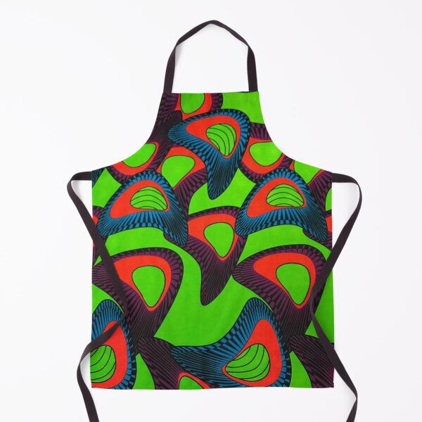 Item preview, Colorful Ankara | Red, Green and Blue African Wax Print designed and sold by africanvisuals.