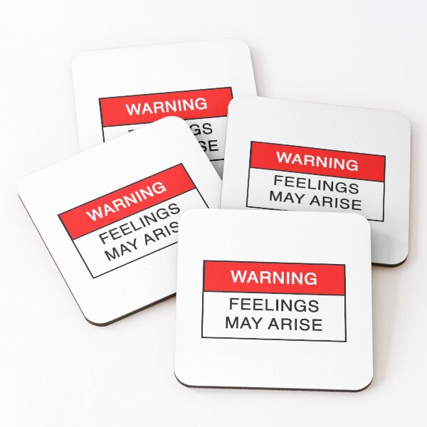 Item preview, WARNING- FEELINGS MAY ARISE designed and sold by MadEDesigns.