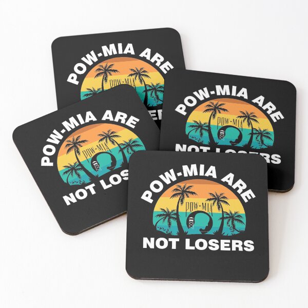 Item preview, POW MIA ARE NOT LOSERS designed and sold by Cool-Cat-POD.