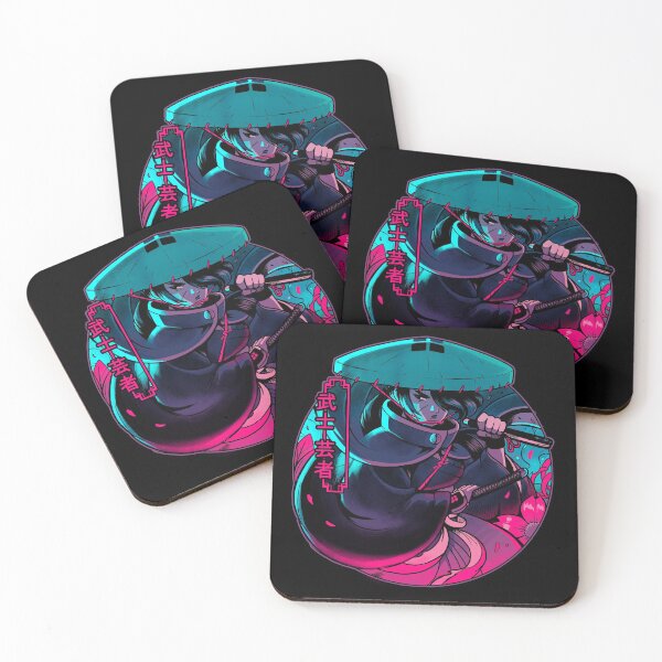 Item preview, Neon Bugeisha designed and sold by Bruno Mota.