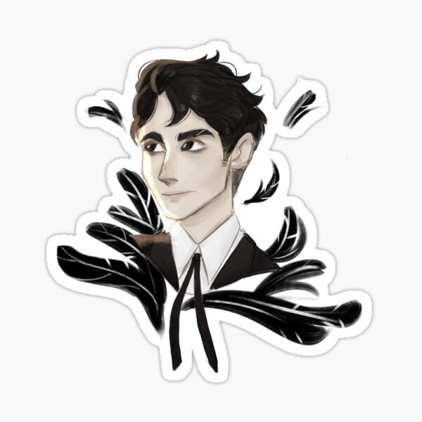 Kaz Brekker Sticker For Sale By Zsdrawss Redbubble 