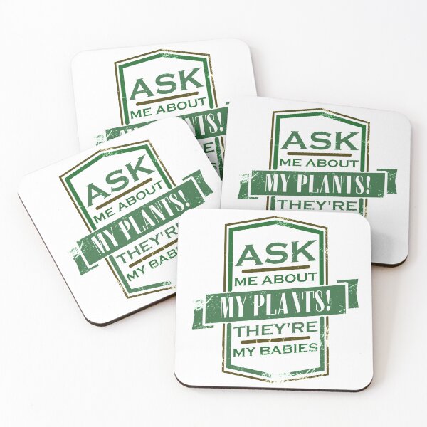 Item preview, Ask Me About My Plants - Vintage style  designed and sold by AJ-DesignCo.