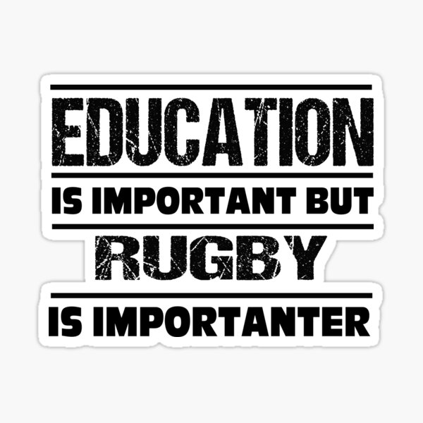 Sayings Rugby Funny Stickers Redbubble