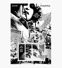 Faith Fallon Graphic Novel Page © Steven Pennella Photographic Print