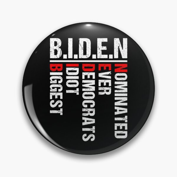 Item preview, Biden Biggest Idiot Democrats Ever Nominated Vintage Design Funny Anti Joe Biden 2020 Retro designed and sold by naworas.