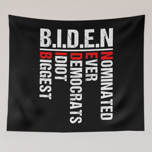 Item preview, Biden Biggest Idiot Democrats Ever Nominated Vintage Design Funny Anti Joe Biden 2020 Retro designed and sold by naworas.