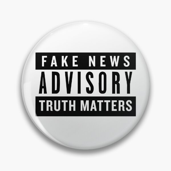 Item preview, Fake news advisory designed and sold by chillstudio.
