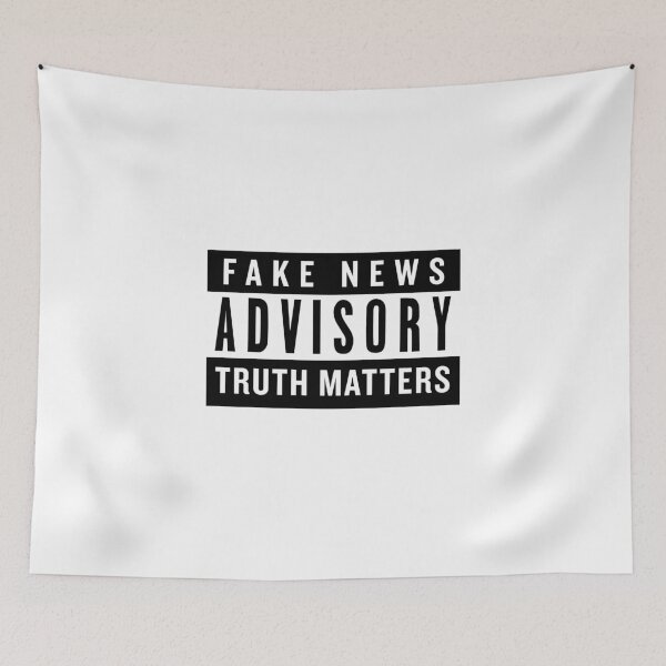 Item preview, Fake news advisory designed and sold by chillstudio.