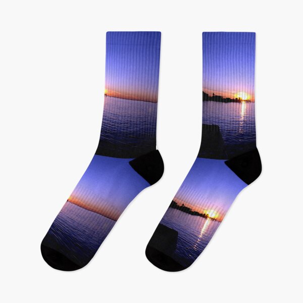 Item preview, Sunset at Baypoint, New Jersey designed and sold by Kim McClain Gregal.
