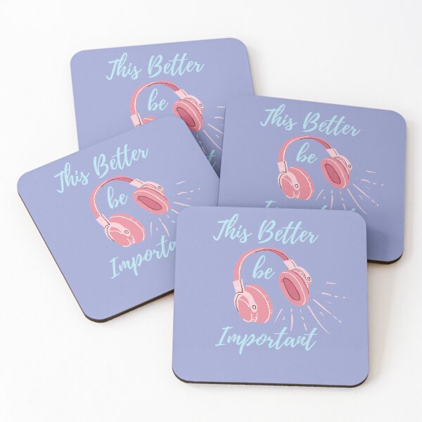 Item preview, This Better Be Important Sassy Purple Pink  designed and sold by cheekygeek.