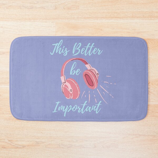 Item preview, This Better Be Important Sassy Purple Pink  designed and sold by cheekygeek.