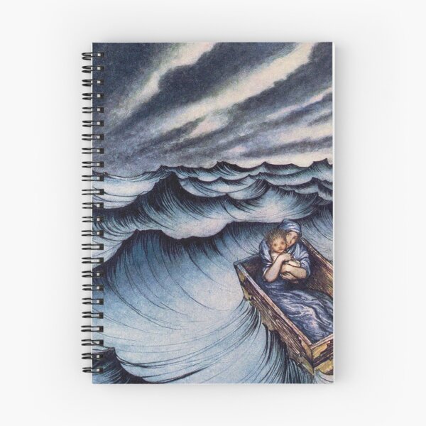Item preview, Arthur Rackham: Danae clasped her child designed and sold by Dreamflight.