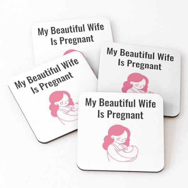 Item preview, My Beautiful Wife Is Pregnant - Baby Girl Edition designed and sold by DiceNLDesigns.