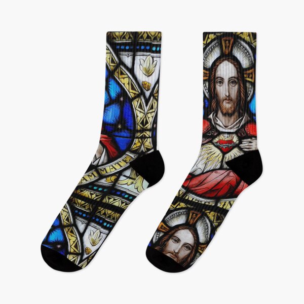Item preview, Stain Glass Jesus designed and sold by BadBehaviour.