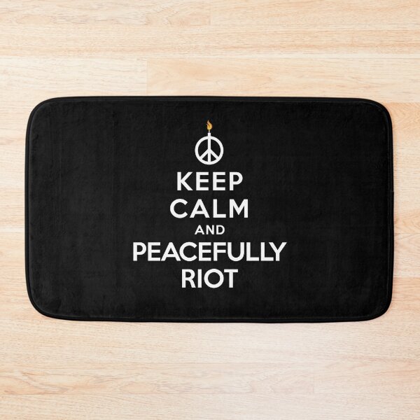 Item preview, Keep Calm and Peacefully Riot -  Newspeak 1984 Dystopian designed and sold by twHistory.