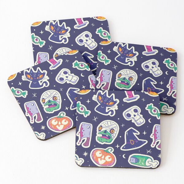 Item preview, Cute Mytical Creatures | Themed Halloween Pattern designed and sold by KauzSL.
