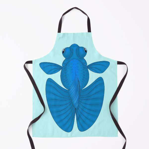 Aperçu de l'œuvre Blue Telescope Moor Butterfly Goldfish! créée et vendue par GregDorney.