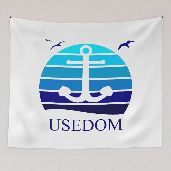 Item preview, Usedom island blue designed and sold by ChrissiCreation.
