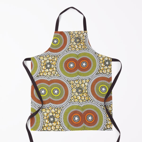 Item preview, Beautiful Green and Yellow African Wax Print designed and sold by africanvisuals.