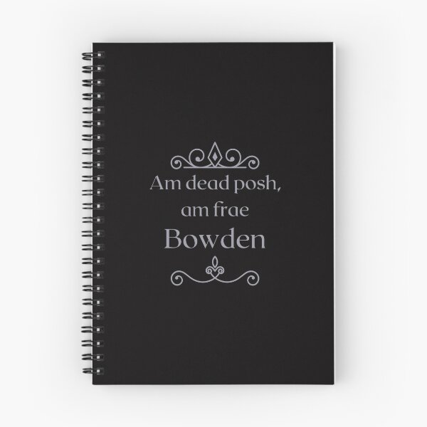 Item preview, Am dead posh, am frae Bowden | Scottish Borders | Silver designed and sold by yourscotborders.