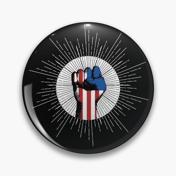 Item preview, USA Black Power Fist designed and sold by artworkbyrihen.
