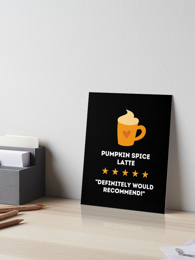 Funny Thanks A Latte Pumpkin Spice Coffee Small Business Scratch Off Game Cards