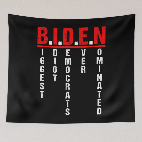 Item preview, Biggest Idiot Democrats Ever Nominated Vintage Design Funny Anti Joe Biden 2020 Retro designed and sold by naworas.