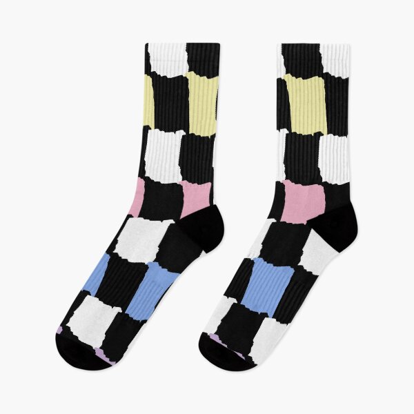 Item preview, Multi Colors Rainbow Brushes Checkerboard Pattern designed and sold by IFOM.