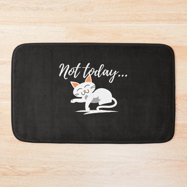 Item preview, Not today lazy cat sleepy kitten designed and sold by Vivasshop.