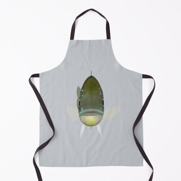 Item preview, Green Sunfish - Fish Head designed and sold by fishfolkart.